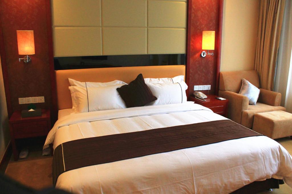Guangzhou River Rhythm Hotel Oda fotoğraf